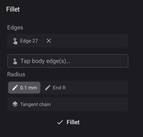 The Fillet drawer