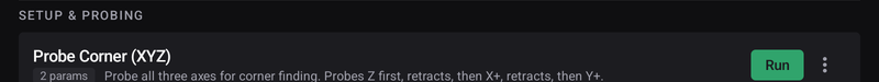 A probing macro with its parameters