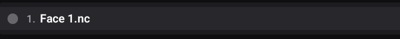 A loaded project's queue — each program streams in order