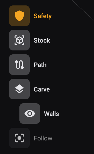 Safety showing amber — warnings present in this program